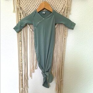 Cooper pearl newborn knotted sleep sack